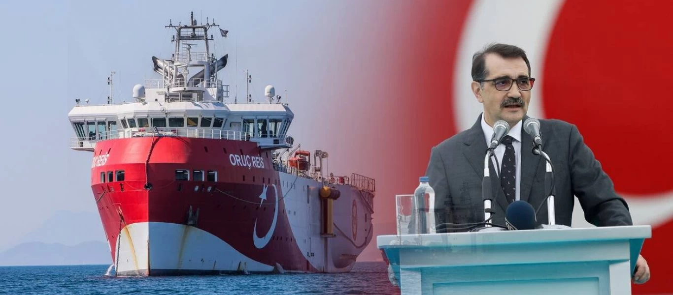 Φ.Ντονμέζ: «Είμαστε στη μέση των ερευνών - Θα συνεχίσουμε ακόμα 2 μήνες» - Το Oruc Reis είναι μεταξύ Ρόδου & Μεγίστης